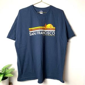 Vintage 90s San Francisco California T-shirt- XXL
